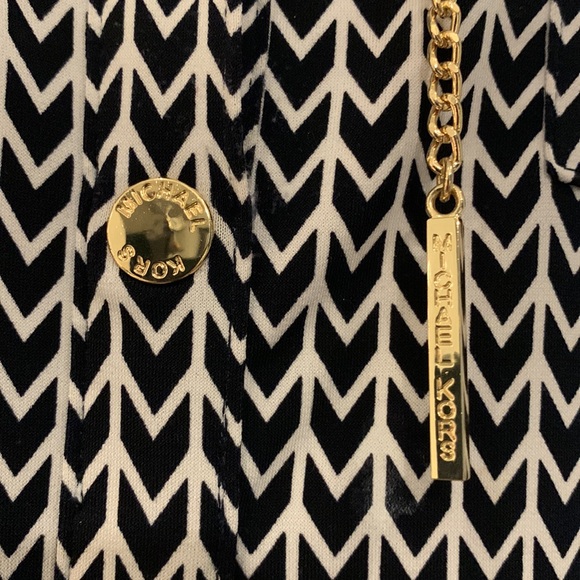 Michael Kors, herringbone, print dress size medium - Picture 7 of 13